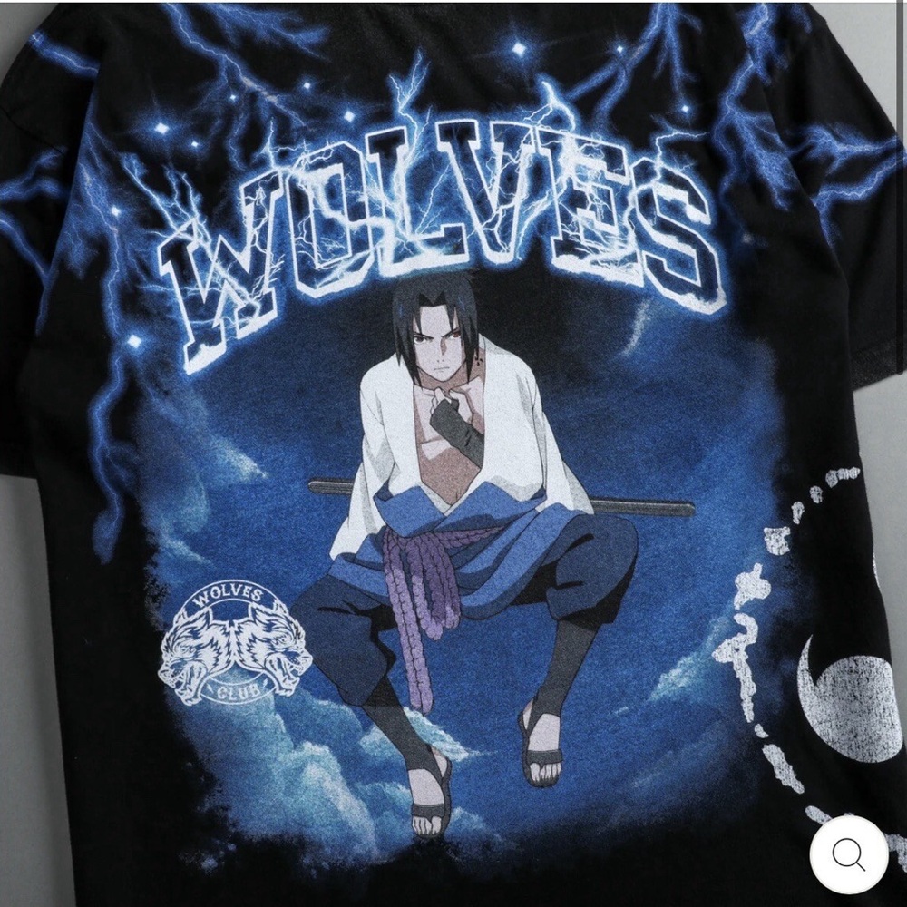 Darc Sport 1st Edition Naruto “Sasuke” Premium Oversized T-Shirt